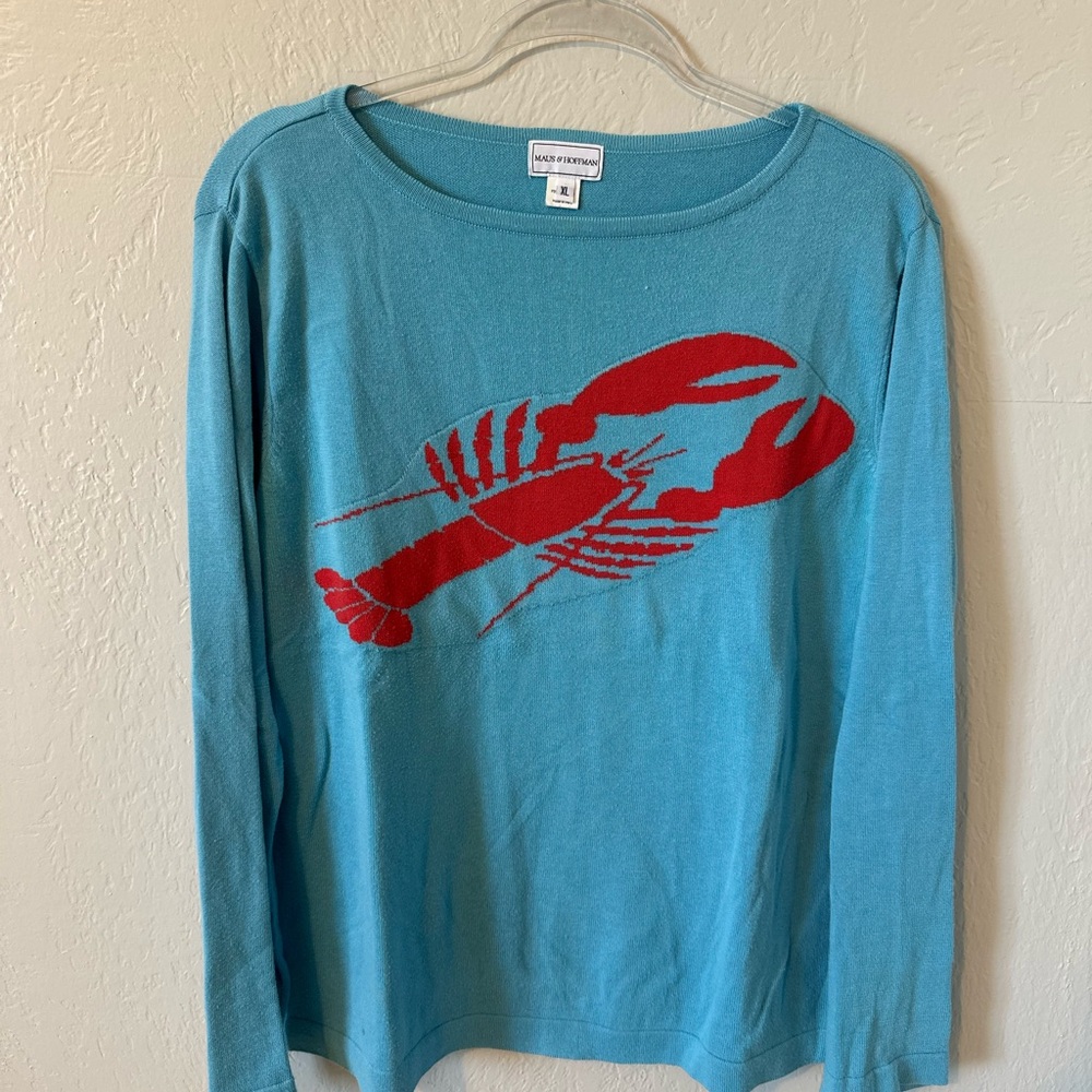 Maus & Hoffman Lobster Sweater
